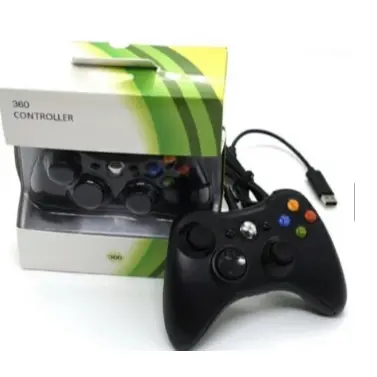 Controle De Xbox 360 Com Fio Para Video Game e PC/ Fat E Pc Joystick Jogo
