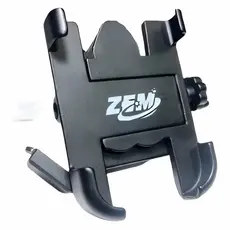 Suporte De Celular De Liga De Alumínio Moto E Bike Giratório