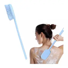 Escova Spa Para Banho Com Cerdas Macia Limpeza Costas E Geral Cabo Longo