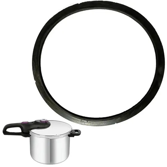 Borracha de silicone com 20cm para panelas de pressão 6/8L