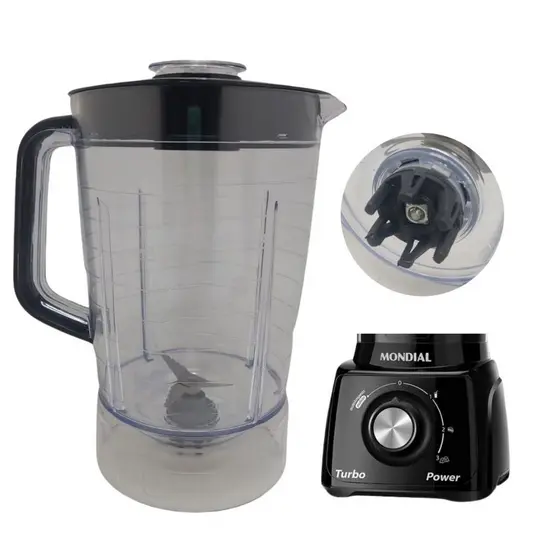 Copo Acrílico Turbo Power Modelo L99 Cristal