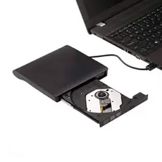 Gravador E Leitor DVD / CD Externo USB 3.0 com adaptador type c usb