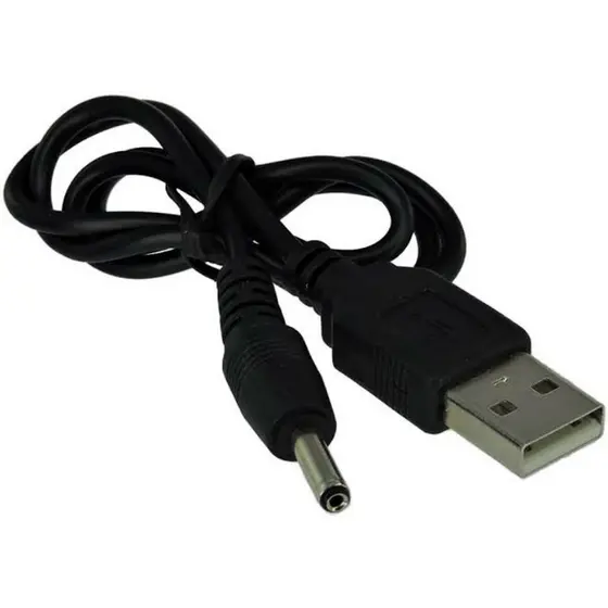 Cabo Usb Alimentação Energia Dc 3,5mm Usb Caixa Som.hub usb