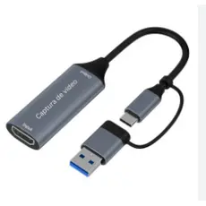 Placa De Captura De Video 4k Hdmi Usb 3.0 E TYPE C  Rabicho