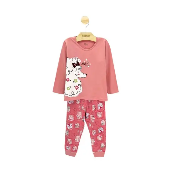 Pijama Menina Blusa e Calça Cachorro Quadrinhos Brilha no Escuro - Elian