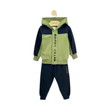 Conjunto Menino Jaqueta e Calça Moletom Gorgurinho Stay - Angerô