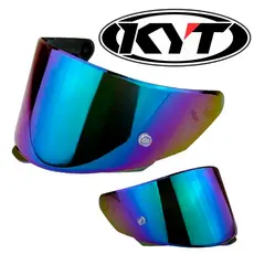 viseira capacete KYT TT Course Camaleão Nova