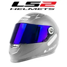 Viseira Capacete Ls2 Fw3 Iridium Blue Azul Modelos FF358 FF396 FF392 FW3 GT GTN GTX GT2 Nova