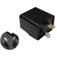 RELE PISCA SETA LED MOTO 2 PINOS 12v COM REGULAGEM DE VELOCIDADE UNIVERSAL