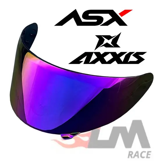 Viseira Capacete Asx Axxis Camaleão Eagle Draken City Segment V18b Nova Vmvision