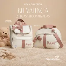 Bolsas MATERNIDADE - 2 PEÇAS PERSONALIZADA