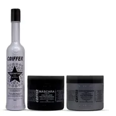 KIT PRATA DA COIFFER 3 EM 1 PARA CABELOS COM QUIMICA