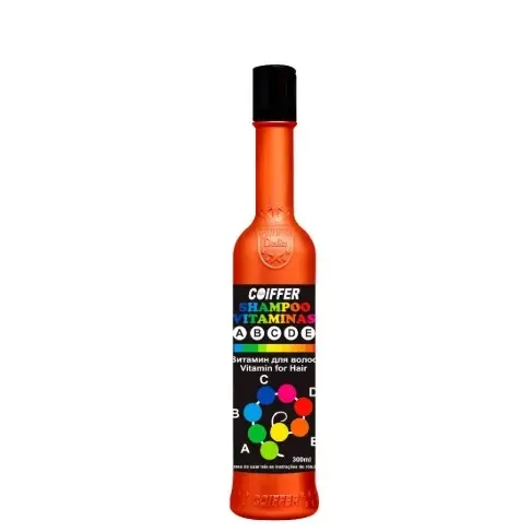 Shampoo Vitaminas Coiffer 300ml Antiqueda