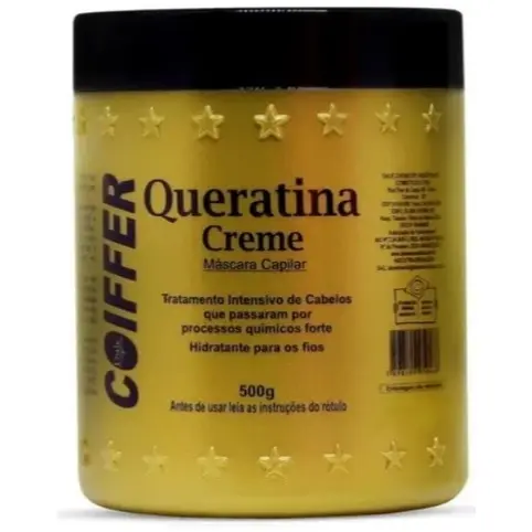 MASCARA QUERATINA EM CREME 500 GRAMAS