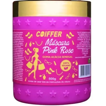 MÁSCARA PINK ROSE COIFFER 500G