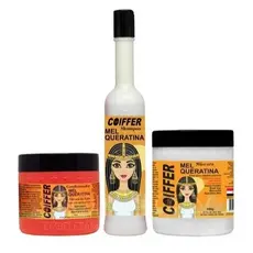 Kit Mel E Queratina Premium Coiffer 3 Passos