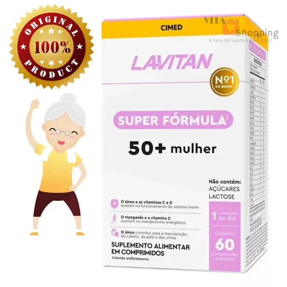 LAVITAN 50+ SUPER FORMULA MULHER