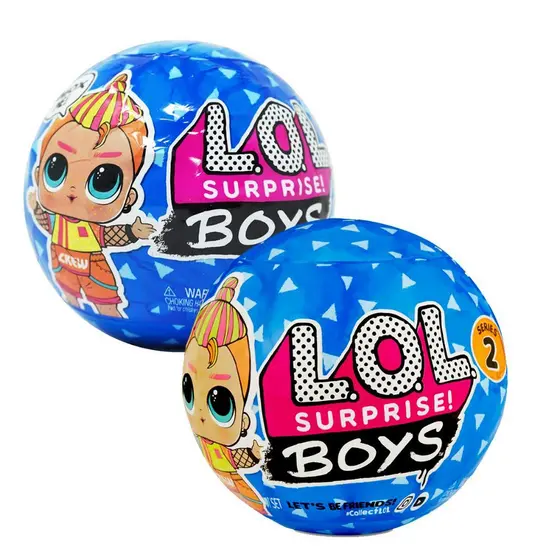 Boneco Lol - Boys Surprise Serie 2 (kit Com 2)