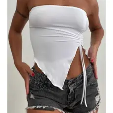 Cropped Tomara Que Caia Borboleta Com Puxador Super Confortável Suplex Premium ( borboleta )