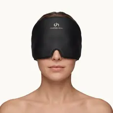 Touca Térmica Gel para Alívio de Dor de Cabeça – Copper Heal Terapia com Gelo Longa Duração