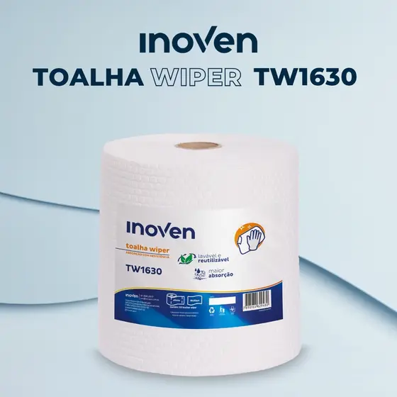 Toalha Descartavel Wiper TW1630 150 UN 16x30CM Inove