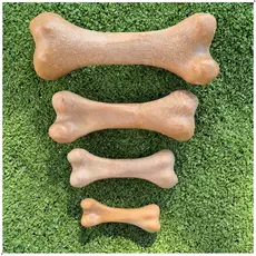 Brinquedo de Cachorro Pet Osso Mordedor Fibra De Coco Natural P/M/G Dura Pet's