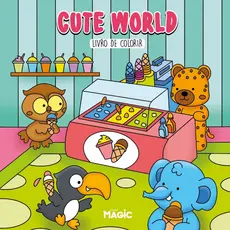 Livro De Colorir Tik Tok 24 Desenhos Cute World Folha 150 Gm²