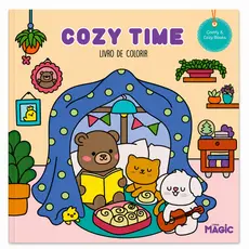 Livro de Colorir Cozy Time Ilustrações Exclusivas 48 Páginas