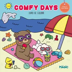 Livro De Colorir Tik Tok 24 Desenhos Comfy Days Folha 150 Gm²