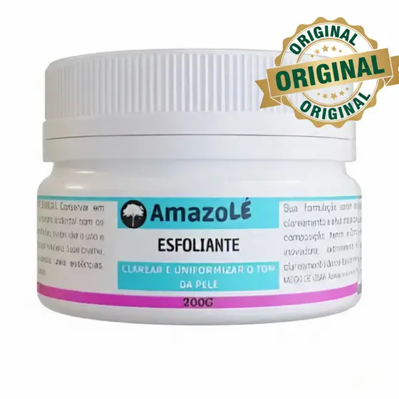 Creme Clareador Esfoliante Corporal Amazolé (Cicatridiva) | Axilas , Virilhas, Melasma | Natural
