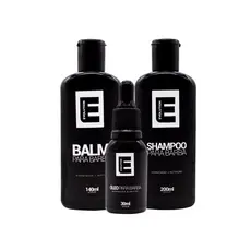 BALM HIDRATANTE PARA BARBA+ OLEO PARA BARBA+ SHAMPOO PARA BARBA EVOLUTION BARBER