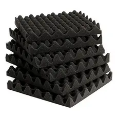 Kit Com 12 Placas Acusticas 50x50x2 - Anti Ruidos Sonoros