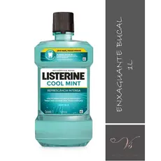 Antisséptico Bucal Listerine Cool Mint 1,0 Litro