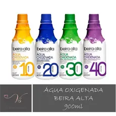 Água Oxigenada Beira Alta Cremosa - OX 900ml