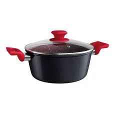 Caçarola 24 cm ColorStone Antiaderente Titânio Euro