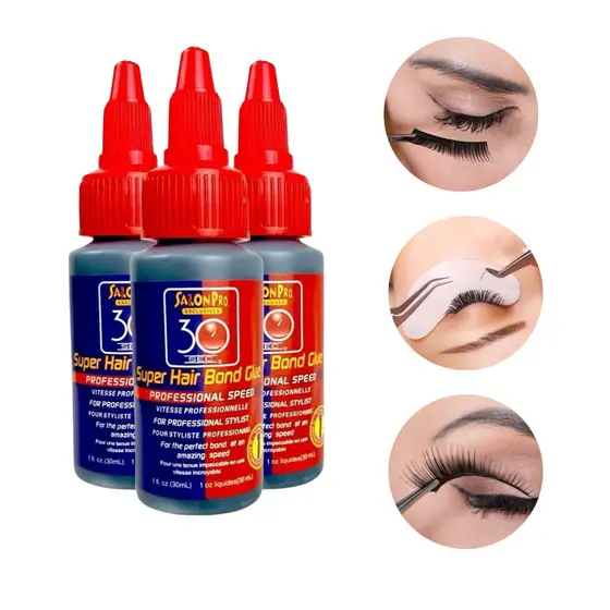 Salon Pro 30s Cola 30ml Para Alongamento Mega Hair 30 segundos
