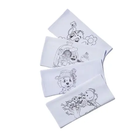 KIT COM 5 OU KIT COM 10 PANO DE PRATO COM ESTAMPA PARA PINTAR E LISO Presente Enfeite Chá de Cozinha Utilidade Decoração
