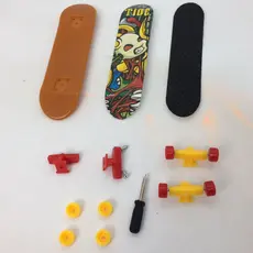Mini Skate de Dedo Profissional com Acessórios