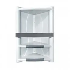 SUPORTE PAREDE PARA BANHEIRO SHAMPOO CONDICIONADOR UTILIDADES ORGANIZADOR ORGANIZAÇÃO BANHEIRO PLÁSTICO CASA BARATO