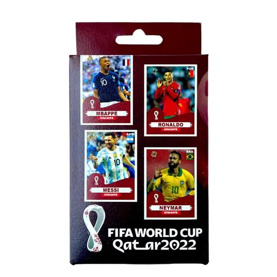 200 DECK de cards Colecionável da COPA QUATAR 2022