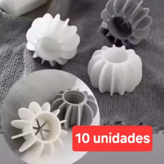 10 unidades Esferas Bolas de Lavar Roupa Lavanderia Máquina de Lavar Silicone Reutilizável