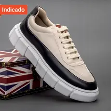Tenis Sneaker Masculino Oversized Hbos Sola Alta Chunky Lançamento Atria Shoes Melburk Confort
