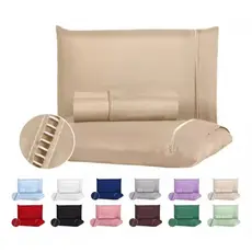 Lencol Queen 400 Fios Micropercal Cama Casal Solteiro Tecido Super Macio