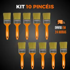 Kit Pincel Trincha Pintura 2 Polegadas Profissional