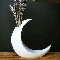 Vaso Minimalista Formato de Lua - Design Moderno e Elegante