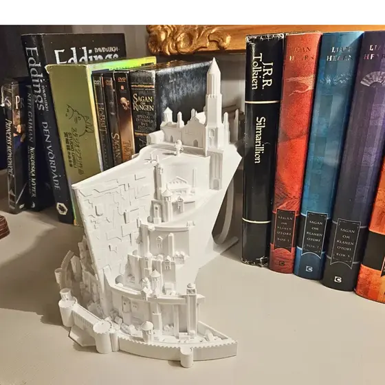 Aparador de Livros Senhor dos Anéis Minas de Tirith