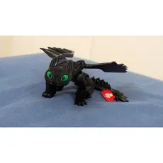 Brinquedo Articulado Como Treinar seu Dragão, Banguela, Fúria da Luz