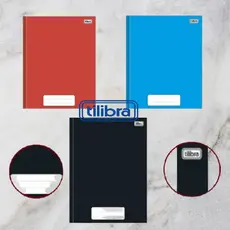 Agenda Caderno Brochura Tilibra 80 Folhas 140MM X 200MM Multicolorido Para Escola Universidade