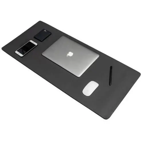 DeskPad Mouse Pad Gigante - 90cm X 40cm- Courino Sintetico Escritório Profissional