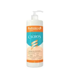 Creme De Pentear Pró Cachos 1L Cabelos Cacheados Alta Hidratação AntiFrizz Bothânico Hair Cosméticos